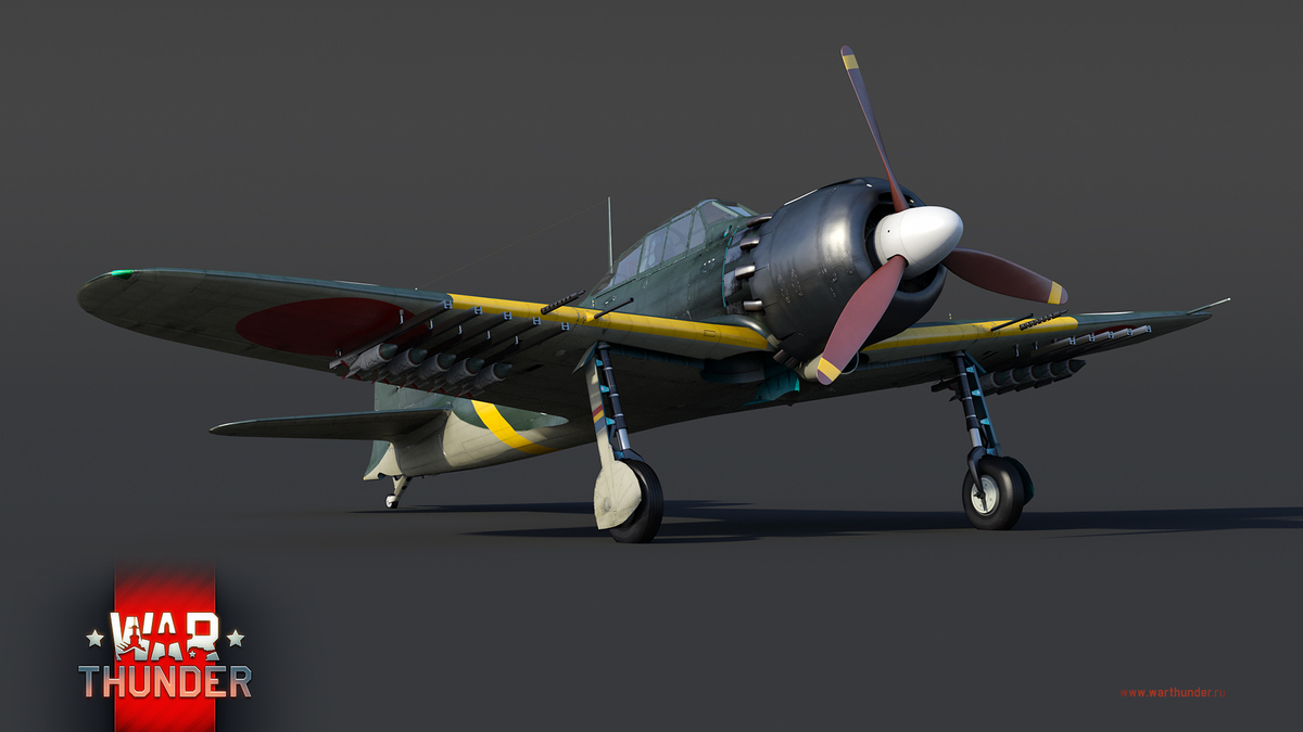 War Thunder - Японский истребитель с потенциалом штурмовика