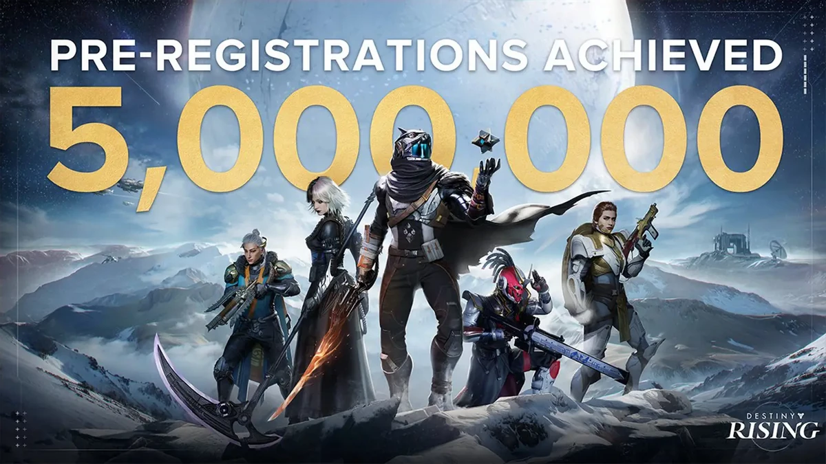 Destiny: Rising интересна уже 5 миллионам игроков Destiny: Rising интересна уже 5 миллионам игроков