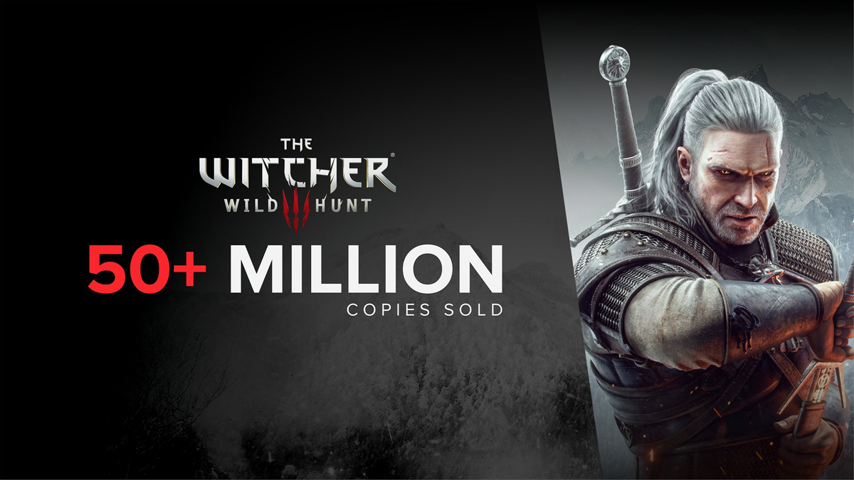 Общие продажи серии игр The Witcher составляют более 75 млн копий