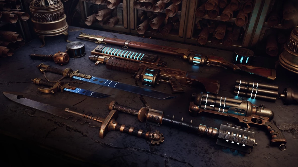Создатели Warhammer 40,000: Darktide раскрыли арсенал Skitarii Создатели Warhammer 40,000: Darktide раскрыли арсенал Skitarii