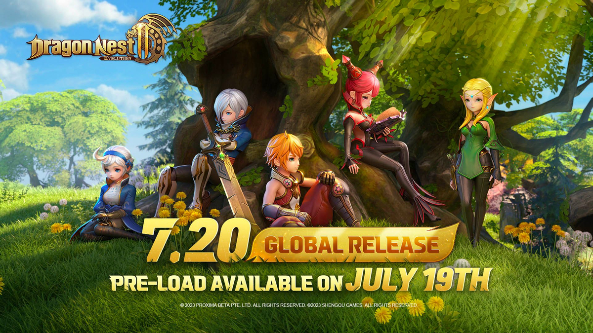 Объявлена дата глобального релиза мобильной MMORPG Dragon Nest 2: Evolution