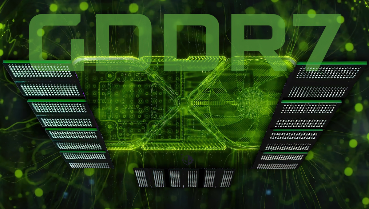 GDDR7 у NVIDIA и AMD изначально будет использовать 2-гигабайтные чипы памяти, а не более объемные