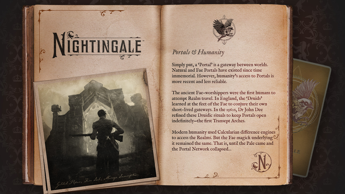 Разработчики игры на выживание Nightingale рассказали об истории возникновения порталов