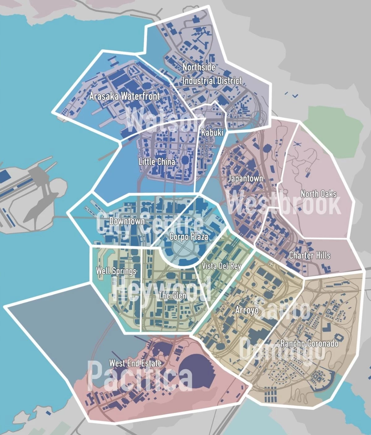 Cyberpunk map size фото 82