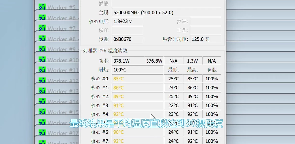 Свежие тесты Intel i9-13900K — 378 Вт потребления в Prime95 и 259 Вт в AIDA64