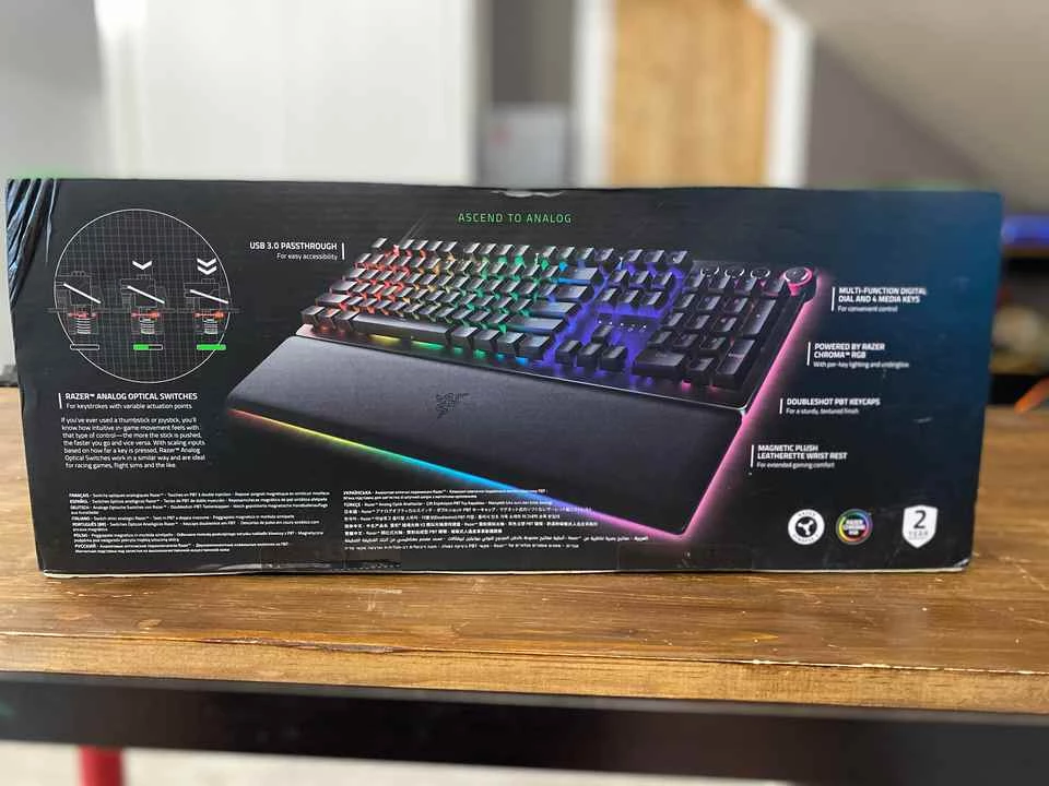 Обзор флагманской игровой клавиатуры Razer Huntsman V2 Analog — ультимативная игровая клавиатура