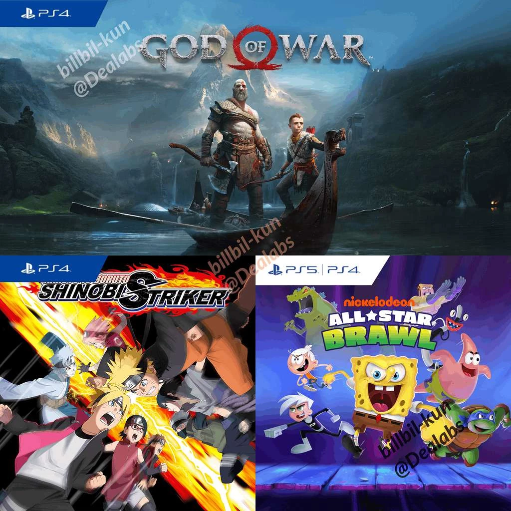 God of War, Naruto to Boruto: Shinobi Striker и Nickelodeon All-Star Brawl в июньской подборке PS Plus