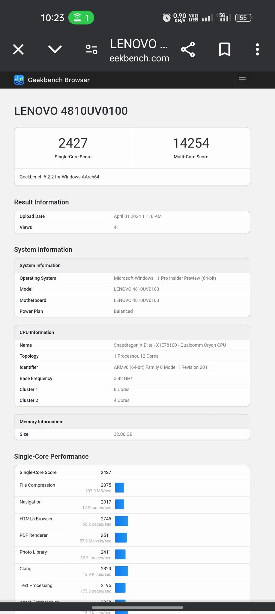 Snapdragon X Elite обошел флагманы AMD и Intel в Geekbench 6