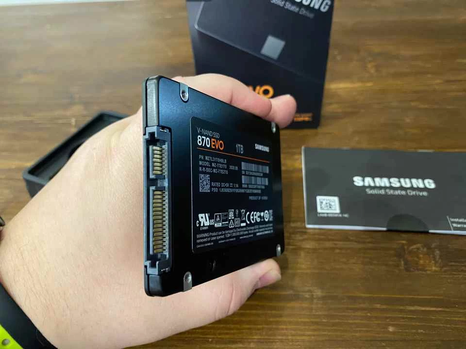 Обзор твердотельного накопителя Samsung 870 EVO SATA 2.5 SSD 1 ТБ — эволюция EVO