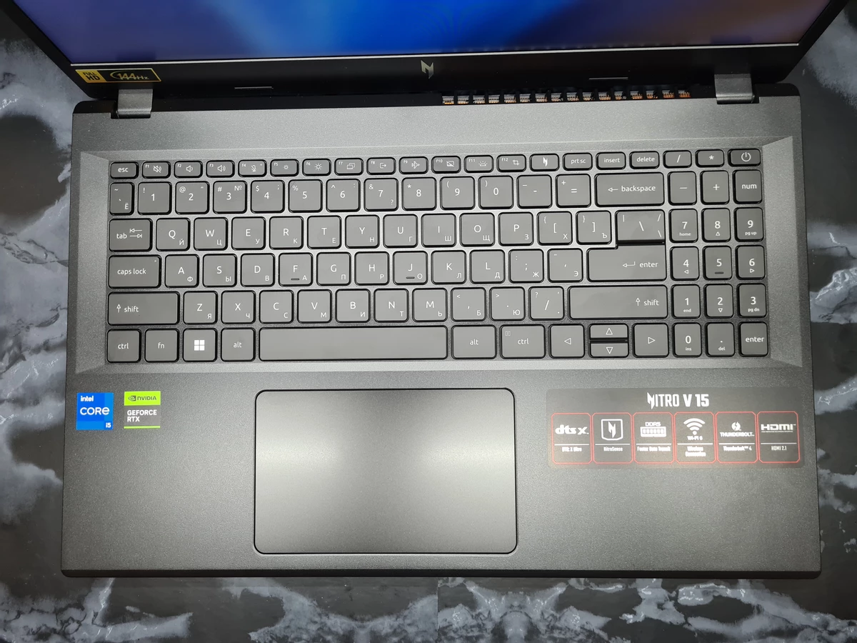 Обзор ноутбука Nitro V15 от Acer — i5-13420H и RTX 4050 в компактном корпусе