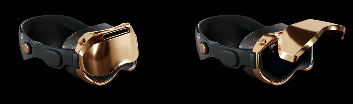 Caviar решили, что золотая Apple Vision Pro за $40 000 является отличной идеей