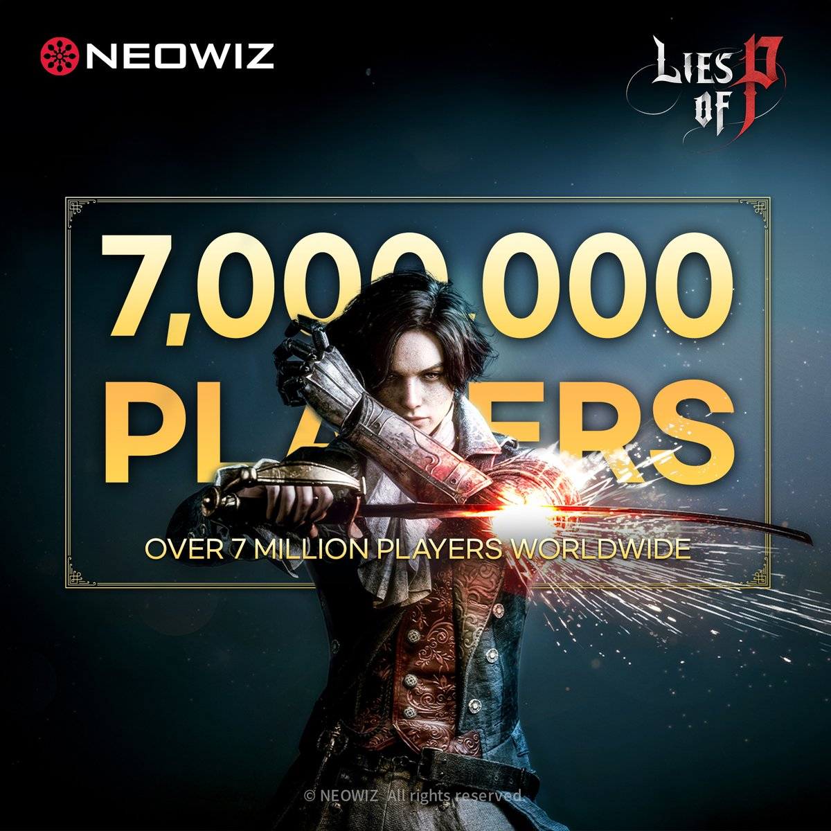 В Lies of P сыграло более 7 миллионов игроков со всего мира