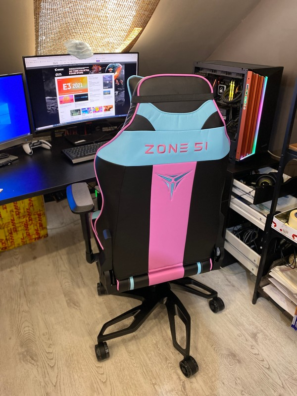 Обзор игрового кресла ZONE 51 Cyberpunk