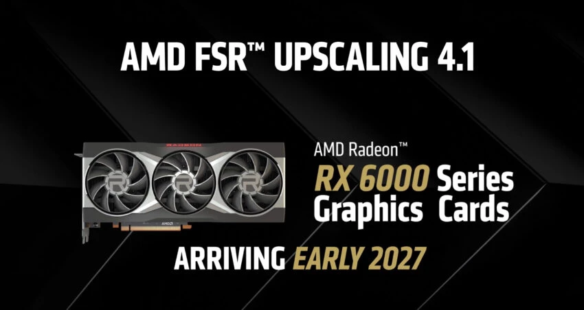 AMD FSR 4.1 официально выйдет для RX 7000 и RX 6000 AMD FSR 4.1 официально выйдет для RX 7000 и RX 6000
