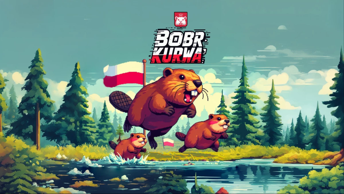 BOBR KURWA! В мае выйдет еще одна мемная игра BOBR KURWA! В мае выйдет еще одна мемная игра