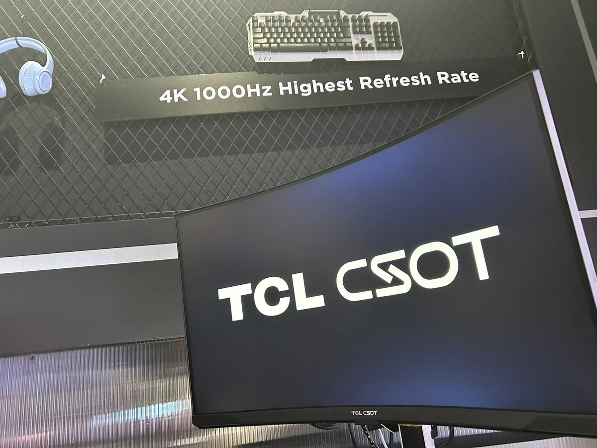 Компания TCL представила 4K-монитор с частотой в 1000 Гц Компания TCL представила 4K-монитор с частотой в 1000 Гц
