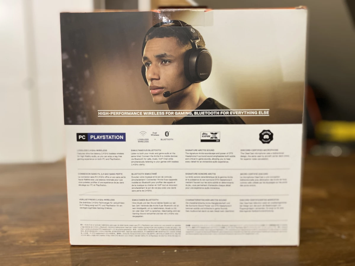 Обзор беспроводной игровой гарнитуры SteelSeries Arctis 9 Wireless