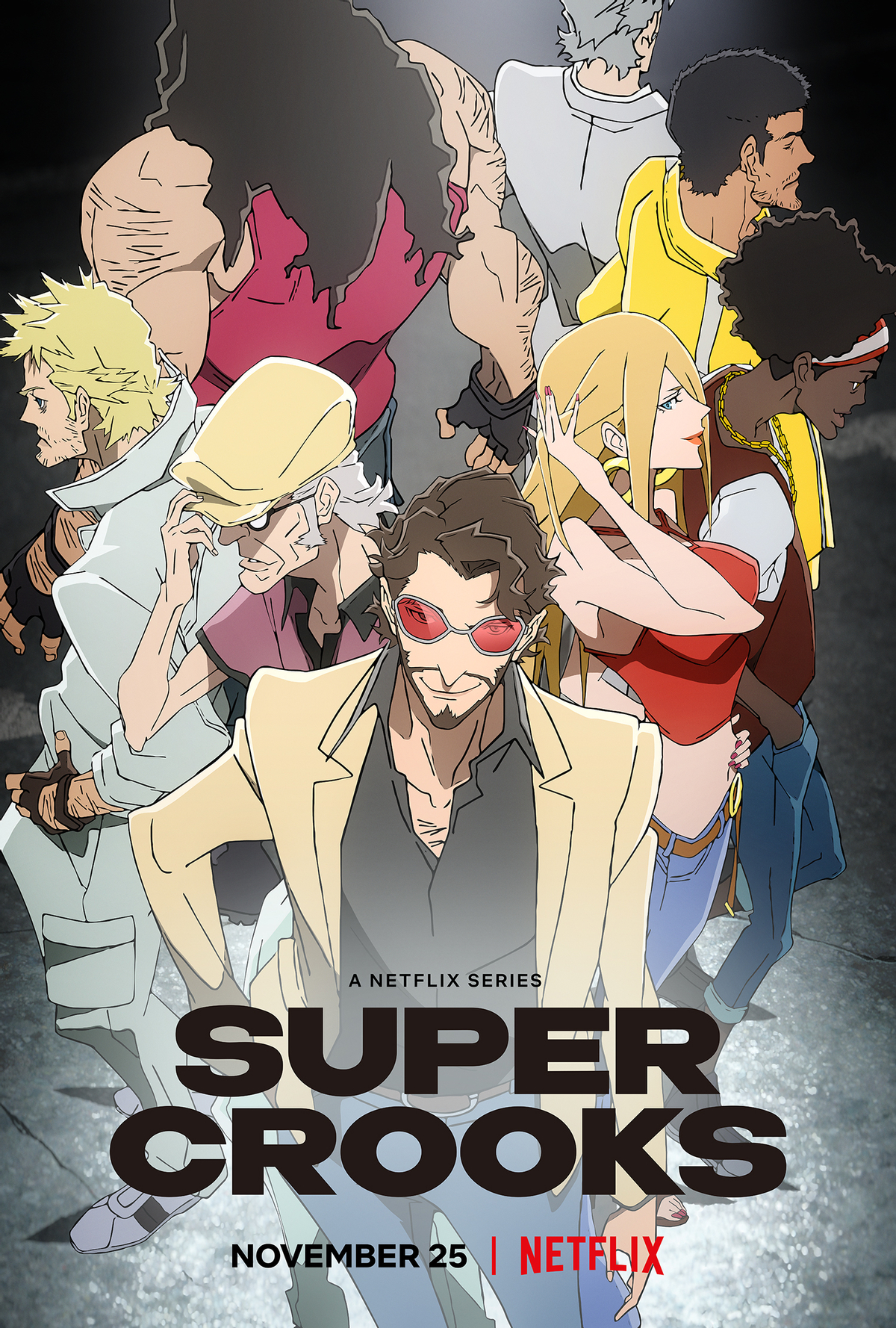 [Netflix Tudum] Дебютный трейлер аниме «Суперворы» от Bones. Премьера 25 ноября