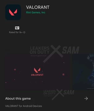 В Google Play была обнаружена страница Valorant Mobile для закрытого тестирования