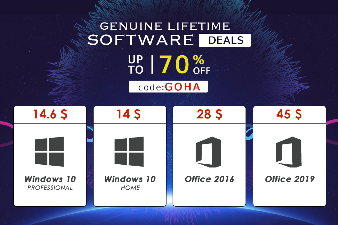 Оригинальное программное обеспечение с пожизненной активацией: Windows 10 pro, по цене $14