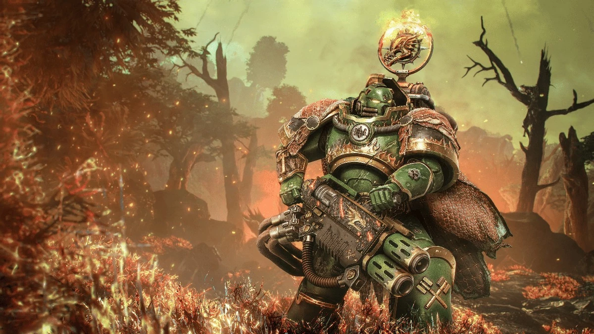 Ангелы Императора продолжают бесконечную войну в Warhammer 40,000: Space Marine 2 Ангелы Императора продолжают бесконечную войну в Warhammer 40,000: Space Marine 2