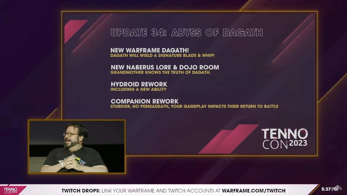 Сборник основной информации с TennoCon 2023