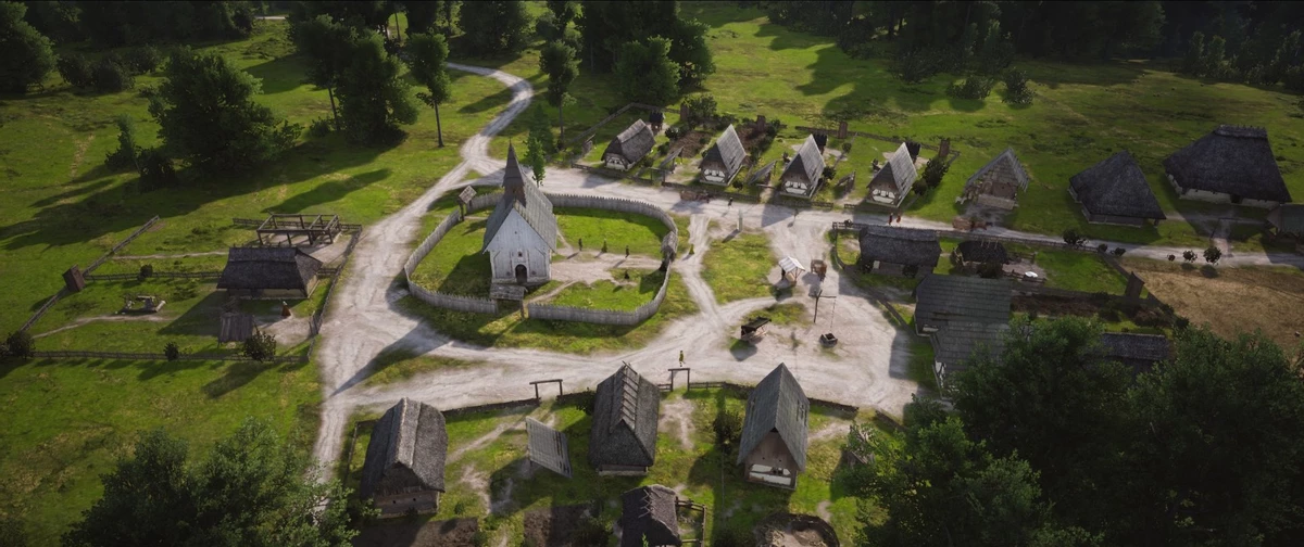 Времена года на скриншотах Manor Lords Времена года на скриншотах Manor Lords