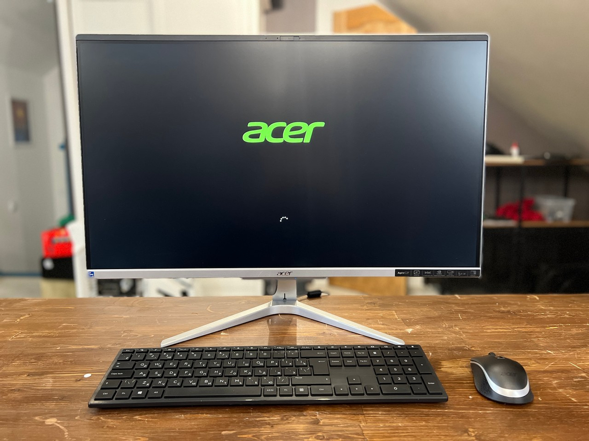 Обзор моноблока Acer Aspire C27-1655