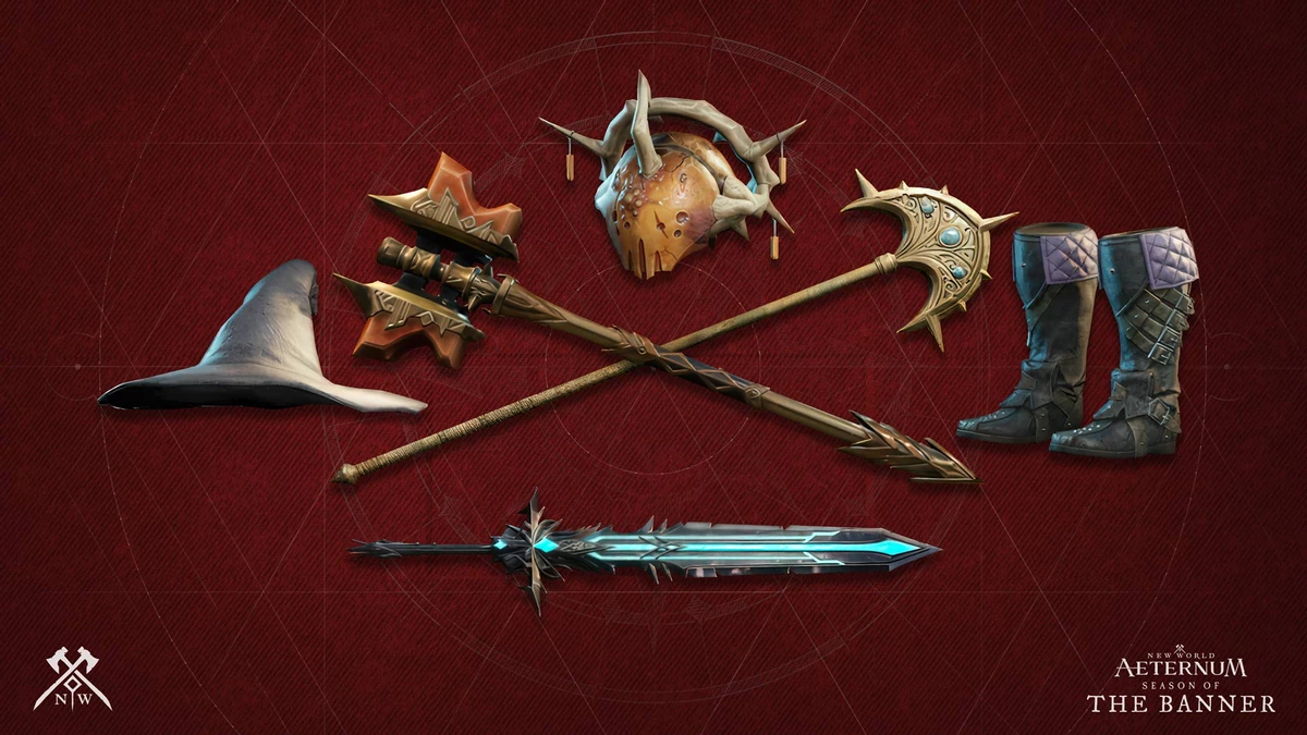 Команда New World: Aeternum рассказала о новых и измененных артефактах Season of the Banner