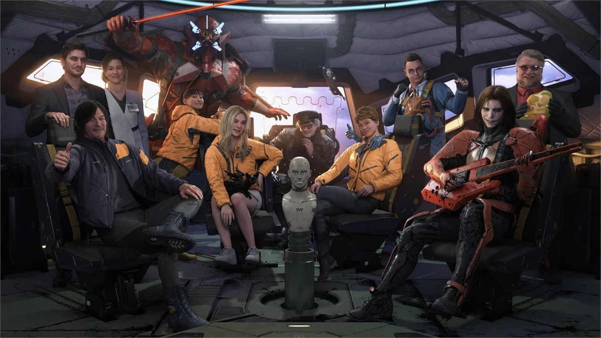 Состоялся релиз Death Stranding 2 для богатых — Коджима показал цифровой арт всех актеров из игры