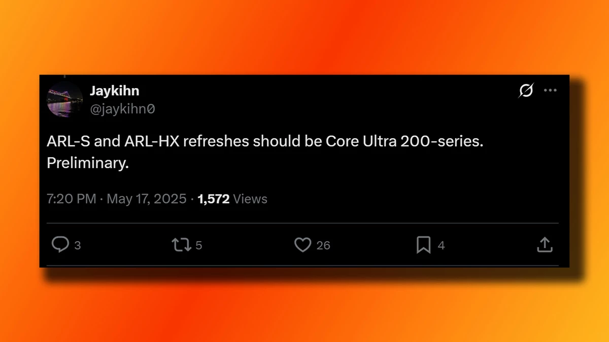 Уж для Intel Core Ultra 300 потребуется новый сокет Уж для Intel Core Ultra 300 потребуется новый сокет