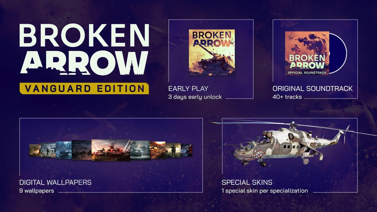 Обладатели предзаказов Broken Arrow могут врываться в игру. Приоритетный доступ для тех, кто сделал предзаказ игры Обладатели предзаказов Broken Arrow могут врываться в игру. Приоритетный доступ для тех, кто сделал предзаказ игры