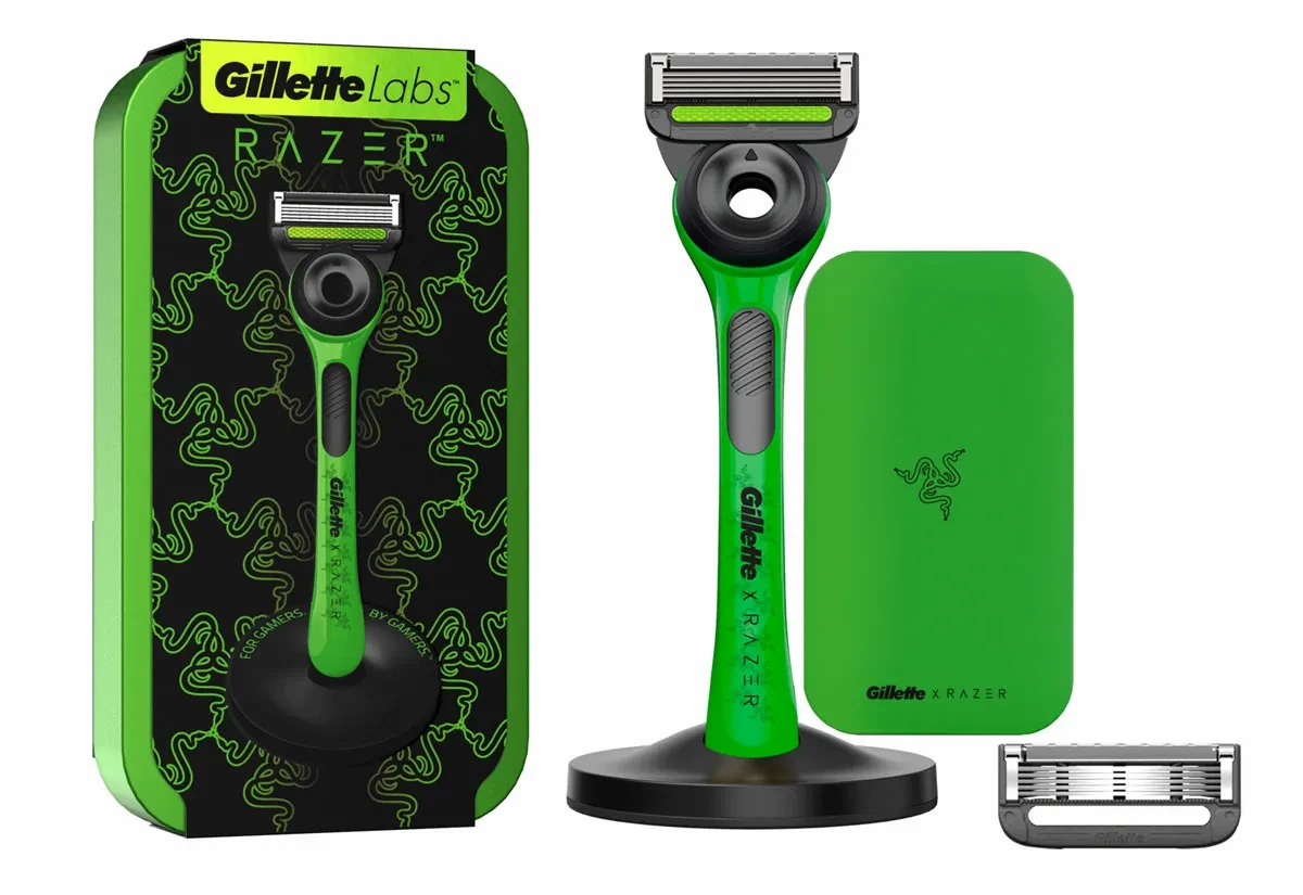 В геймерской бритве Gillette x Razer нет ни RGB подсветки, ни лазера