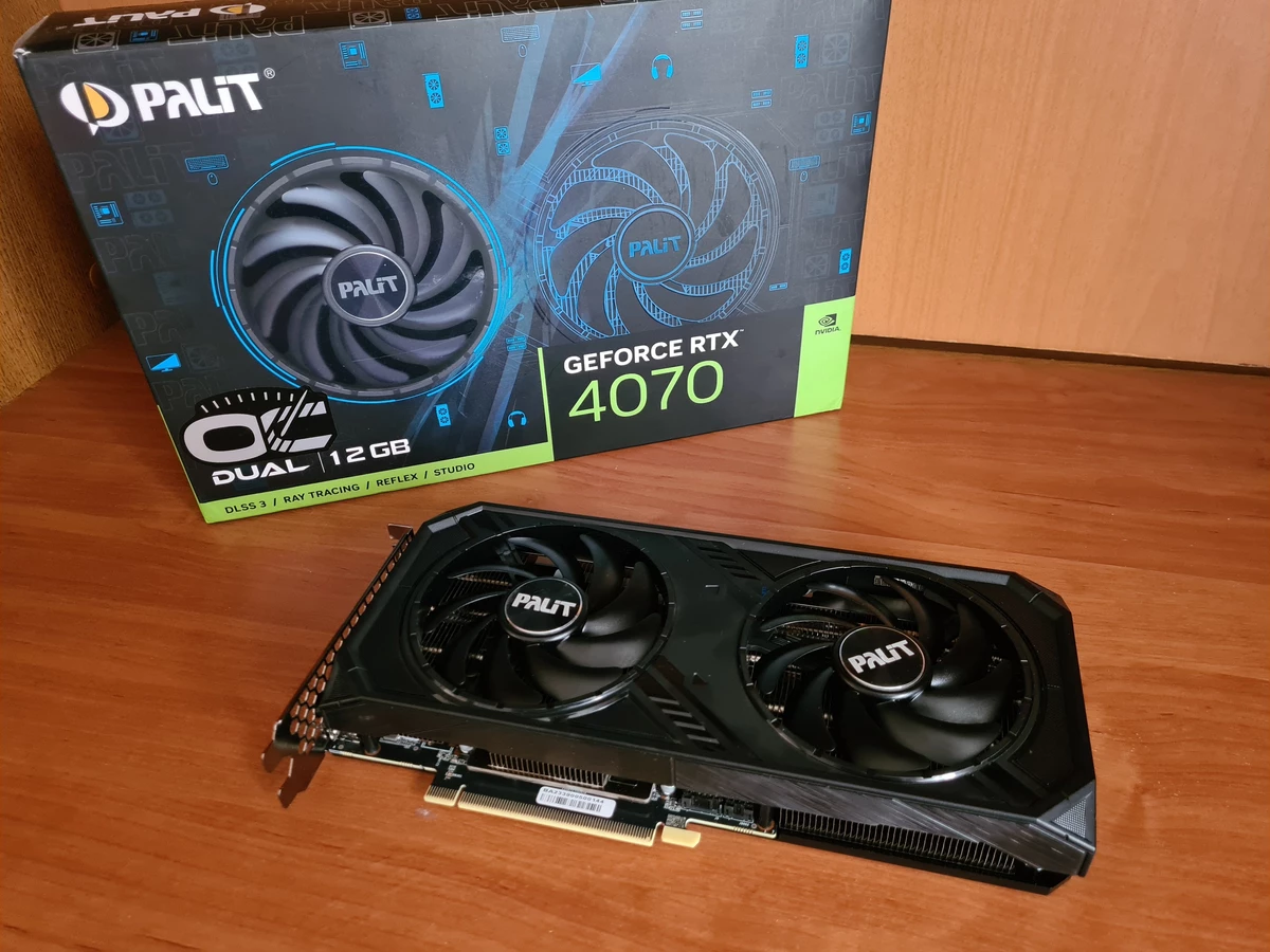 Обзор Palit RTX 4070 Dual OC — компактные видеокарты начинаются здесь