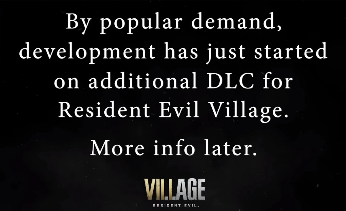 [E3 2021] Resident Evil Village - DLC официально подтверждено. Resident Evil Re:Verse выйдет в июле