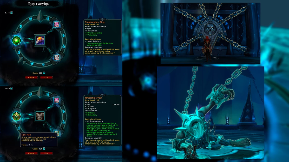 World of Warcraft: Shadowlands - Торгаст, Утроба и создание легендарного снаряжения World of Warcraft: Shadowlands - Торгаст, Утроба и создание легендарного снаряжения