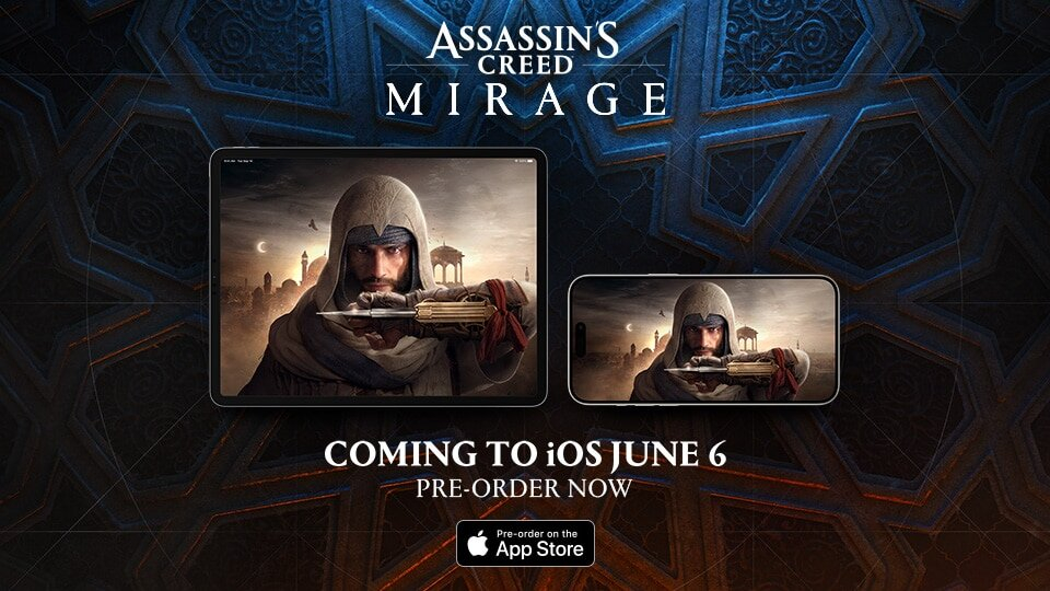 Assassin's Creed Mirage появится на iPhone и iPad 3 июня