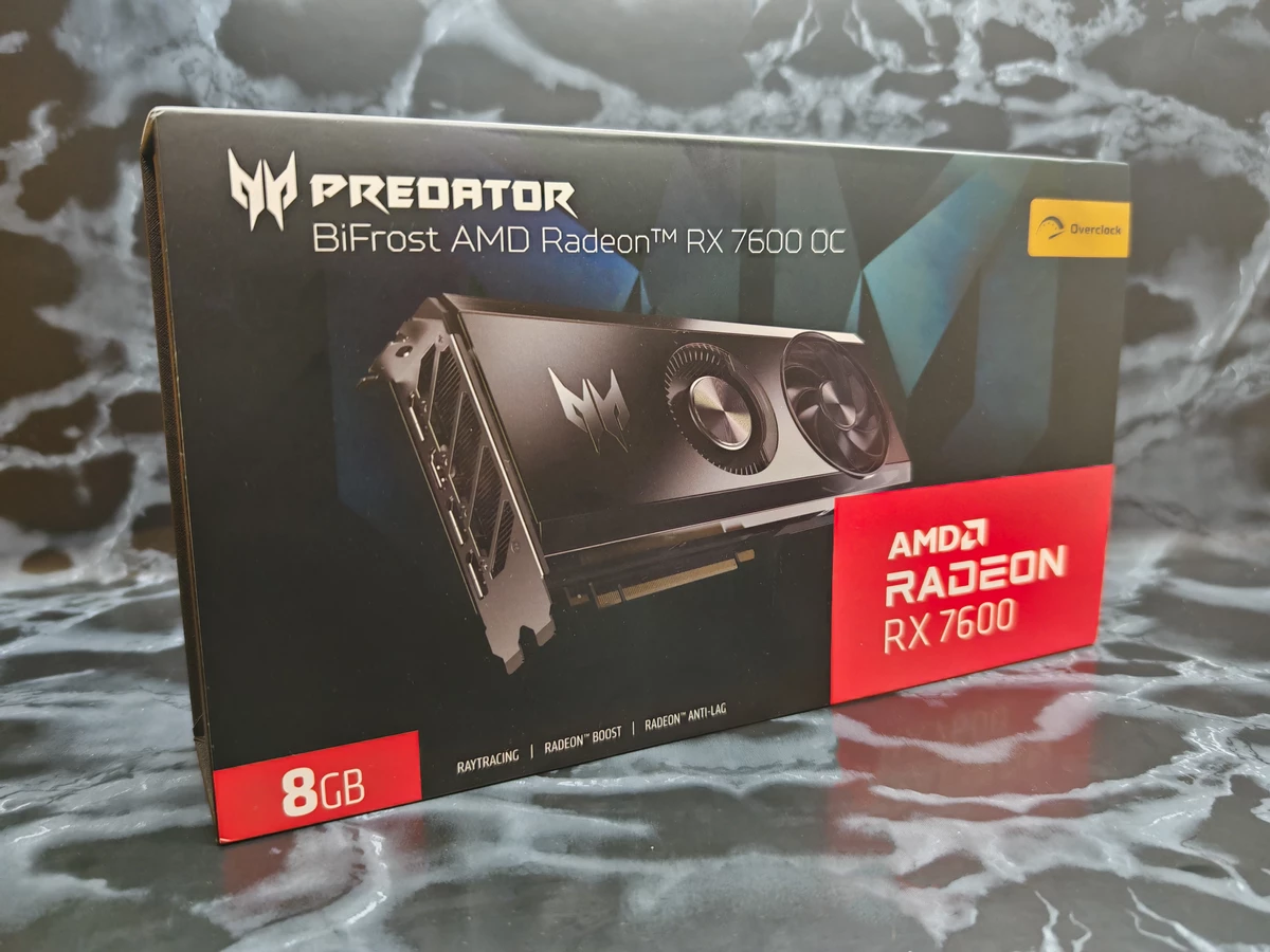 Обзор Predator Radeon RX 7600 BiFrost. Acer -  новый игрок на рынке кастомных видеокарт