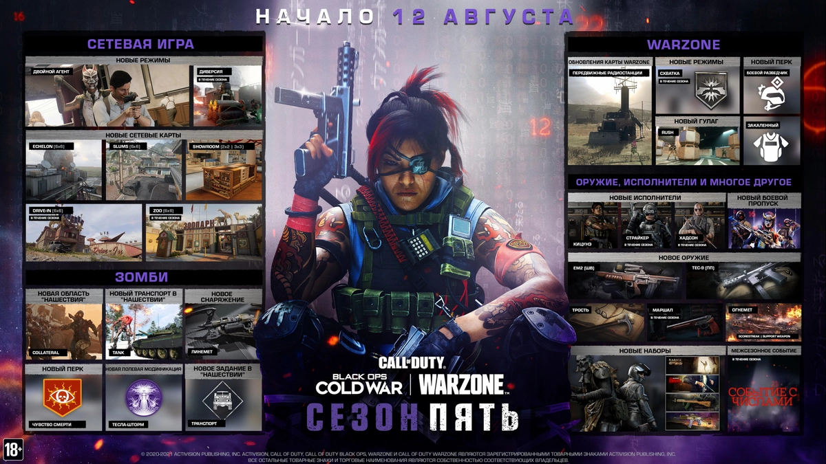 Call of Duty: Black Ops Cold War — Разработчики выпустили трейлер, представляющий новые карты 5 сезона