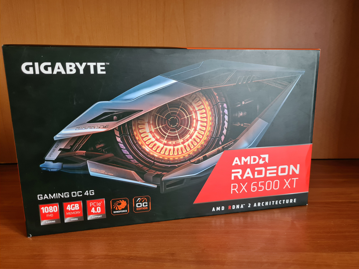 Обзор Gigabyte AMD Radeon RX 6500 XT GAMING OC