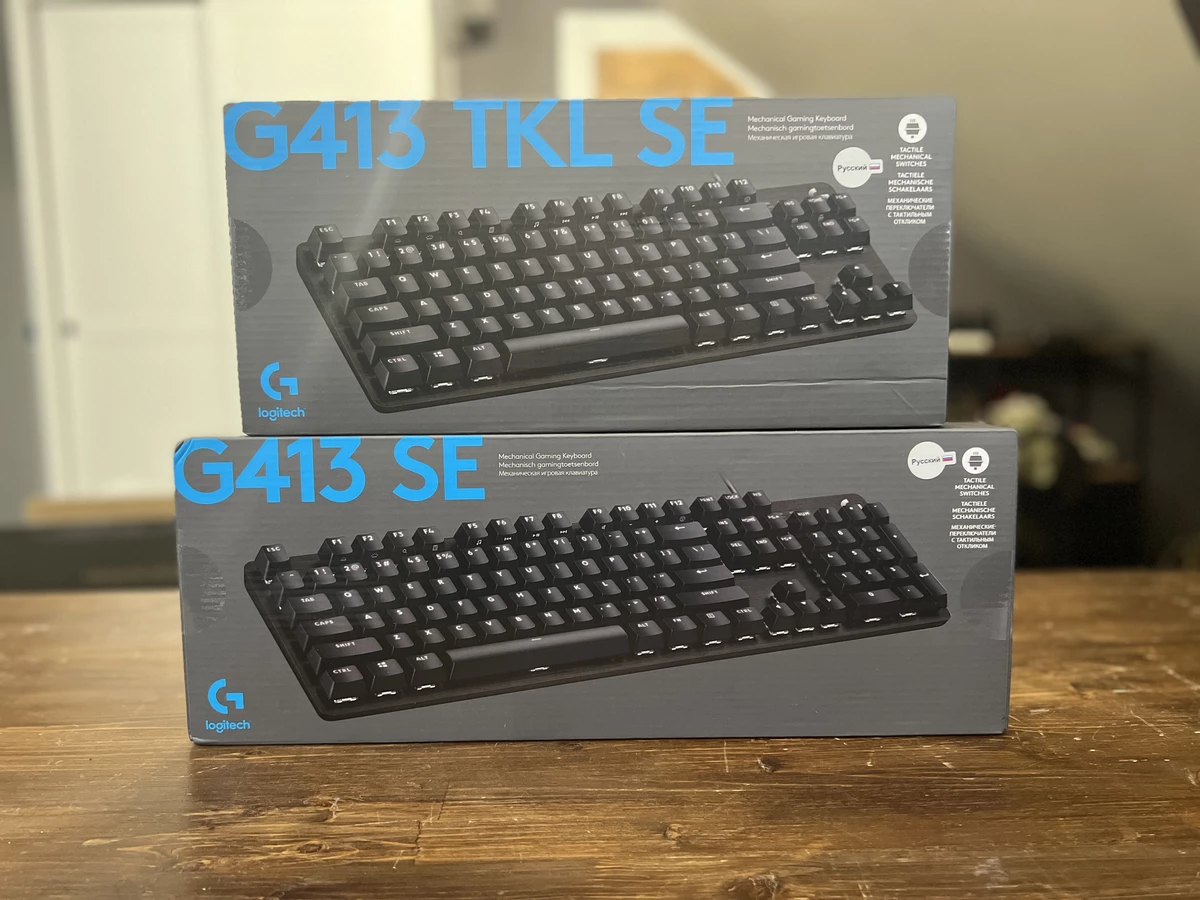 Обзор механических игровых клавиатур Logitech G413 SE и G413 SE TKL