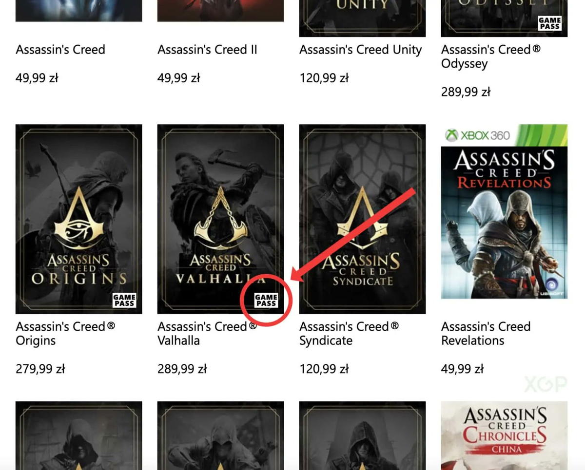 В польском Xbox Store появился намек на выход Assassin's Creed Valhalla в Game Pass