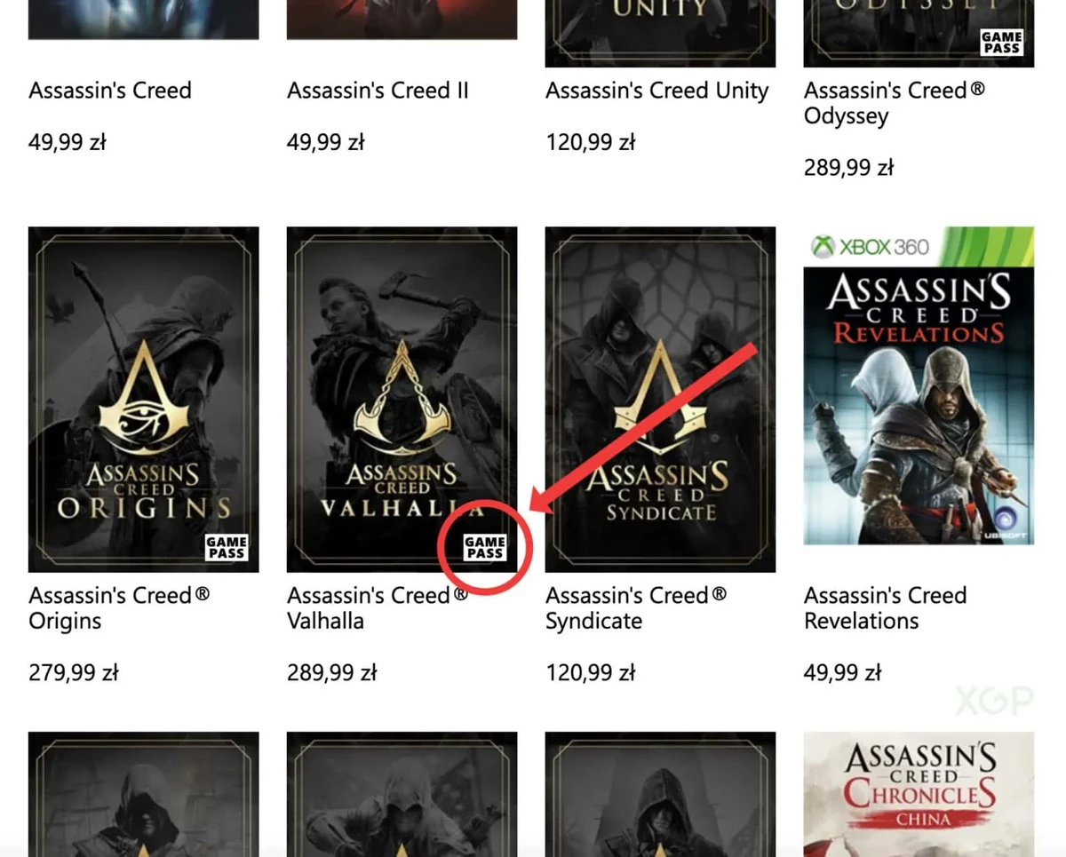 В польском Xbox Store появился намек на выход Assassin’s Creed Valhalla в Game Pass