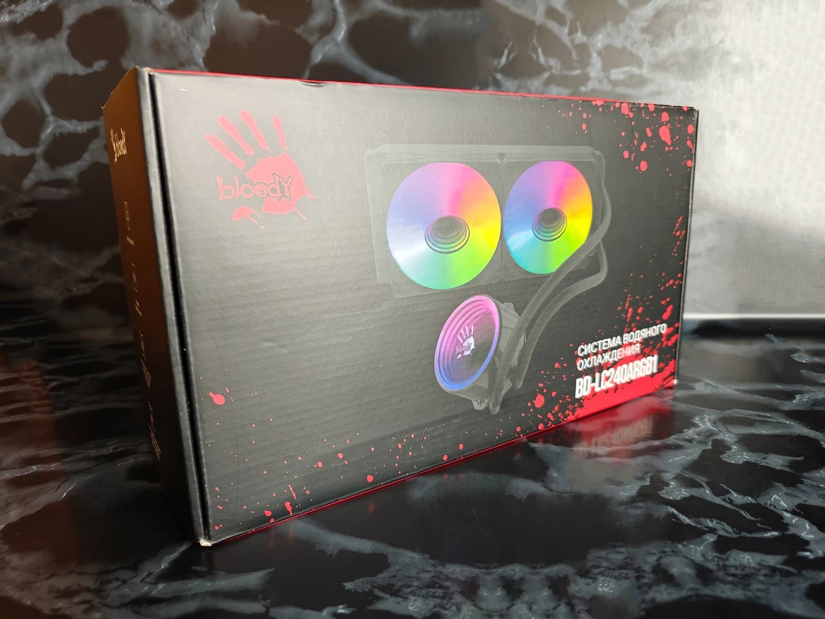 Обзор системы жидкостного охлаждения Bloody BD-LC240ARGB1 Black Обзор системы жидкостного охлаждения Bloody BD-LC240ARGB1 Black