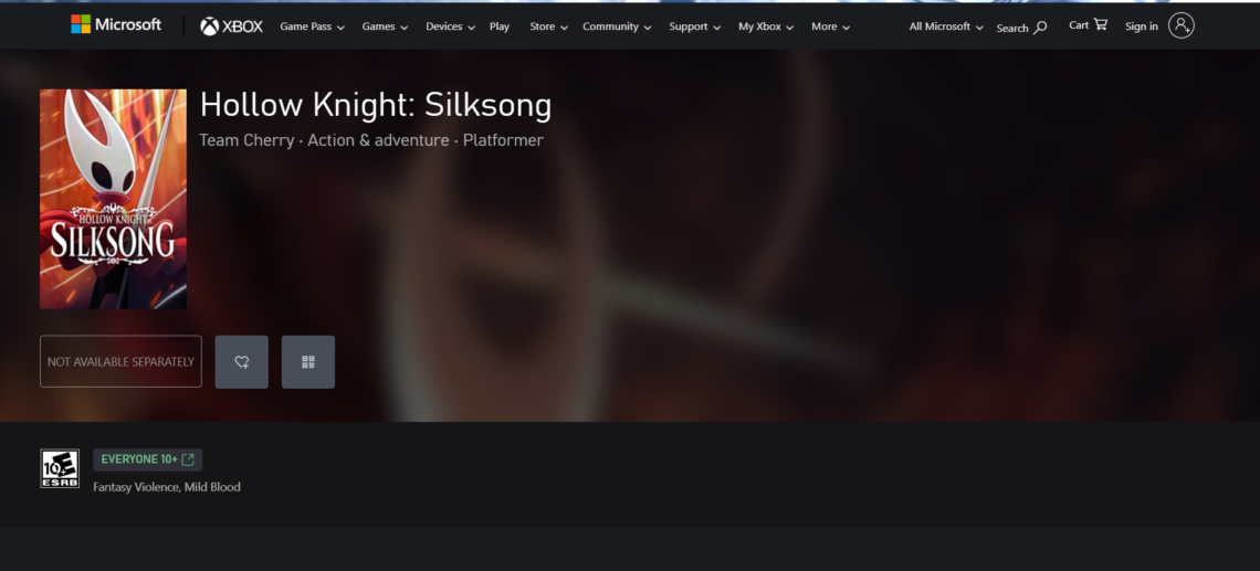 Неужели Hollow Knight: Silksong существует? Страницы игры появились в магазинах