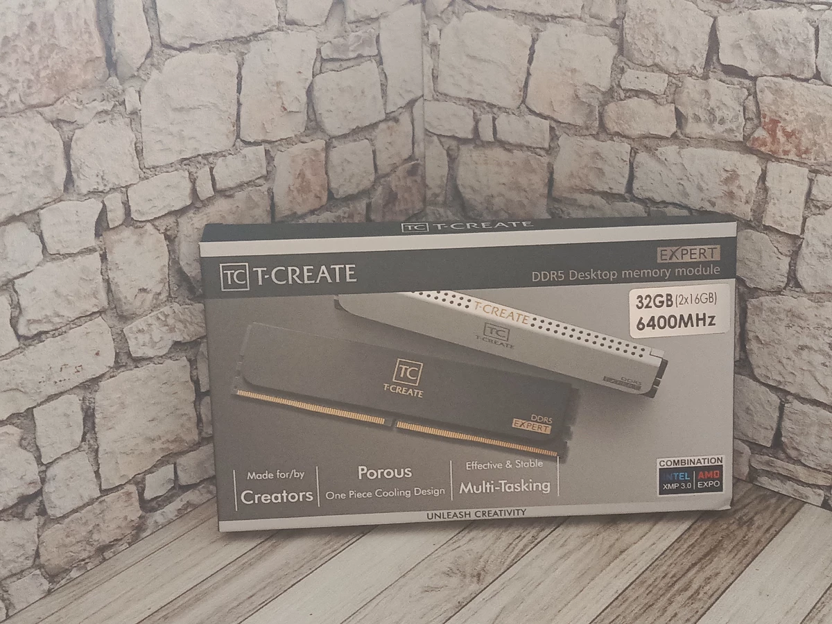 Обзор TeamGroup T-Create Expert DDR5-6400 CL32 32GB: память для профессионалов и энтузиастов Обзор TeamGroup T-Create Expert DDR5-6400 CL32 32GB: память для профессионалов и энтузиастов