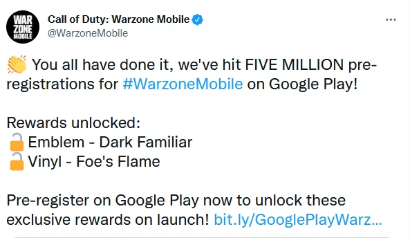 Call of Duty: Warzone Mobile — 5 млн предрегистраций и геймплей полного матча