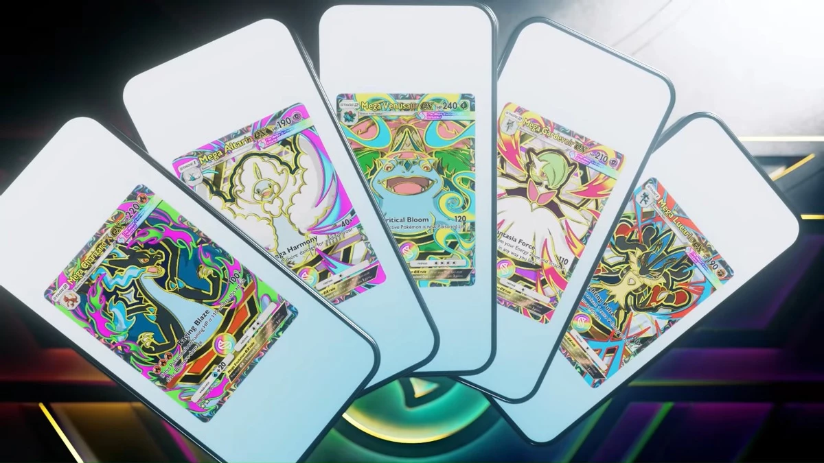 Лучшие карты за год в одном бустере — Deluxe Pack: Mega добавят в Pokemon TCG Pocket 30 сентября Лучшие карты за год в одном бустере — Deluxe Pack: Mega добавят в Pokemon TCG Pocket 30 сентября