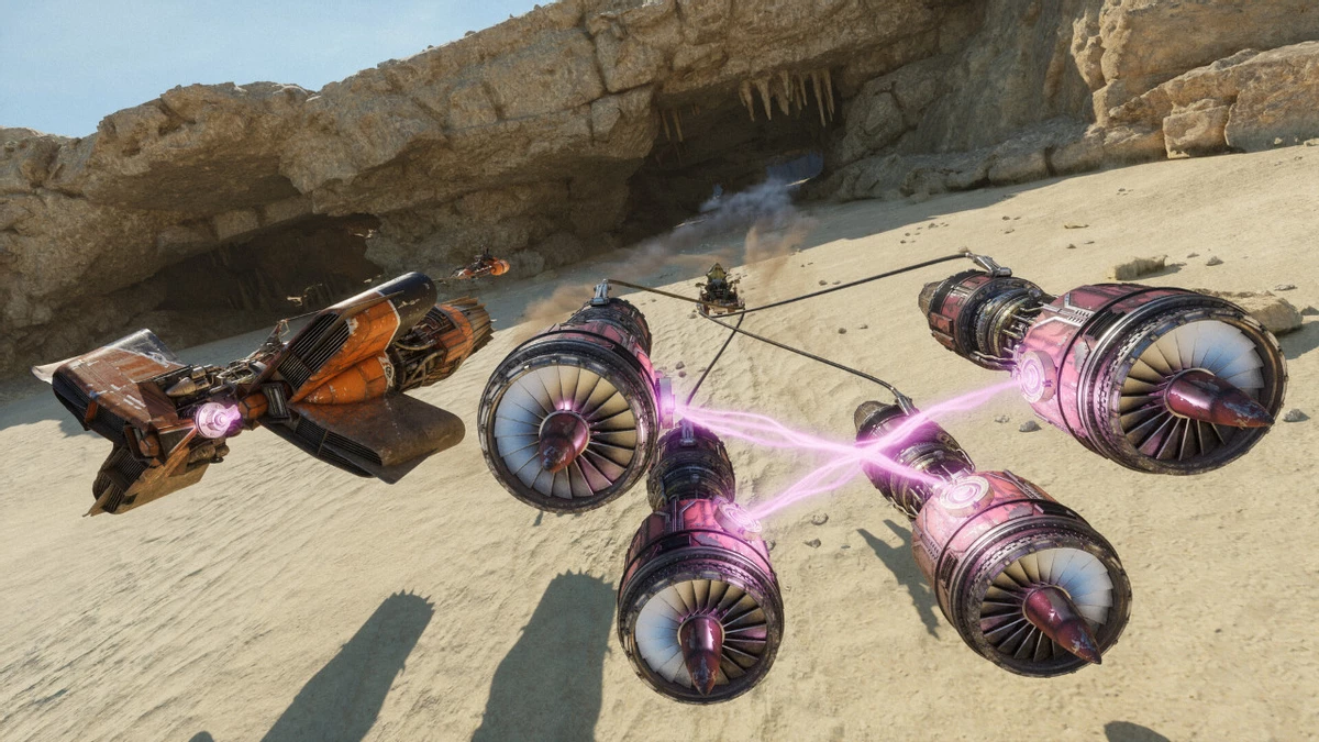 Digital Foundry оценили техническое исполнение Star Wars: Galactic Racer на консолях Digital Foundry оценили техническое исполнение Star Wars: Galactic Racer на консолях
