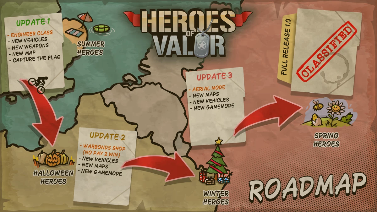 Heroes of Valor: новый шутер от Fancy Cat Interactive дебютировал в раннем доступе Steam Heroes of Valor: новый шутер от Fancy Cat Interactive дебютировал в раннем доступе Steam